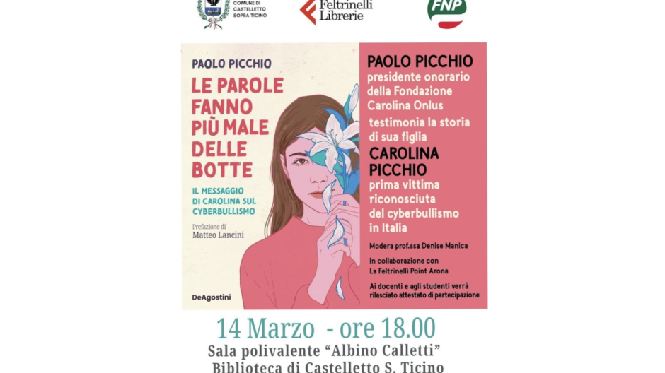 Castelletto Ticino, incontro con Paolo Picchio